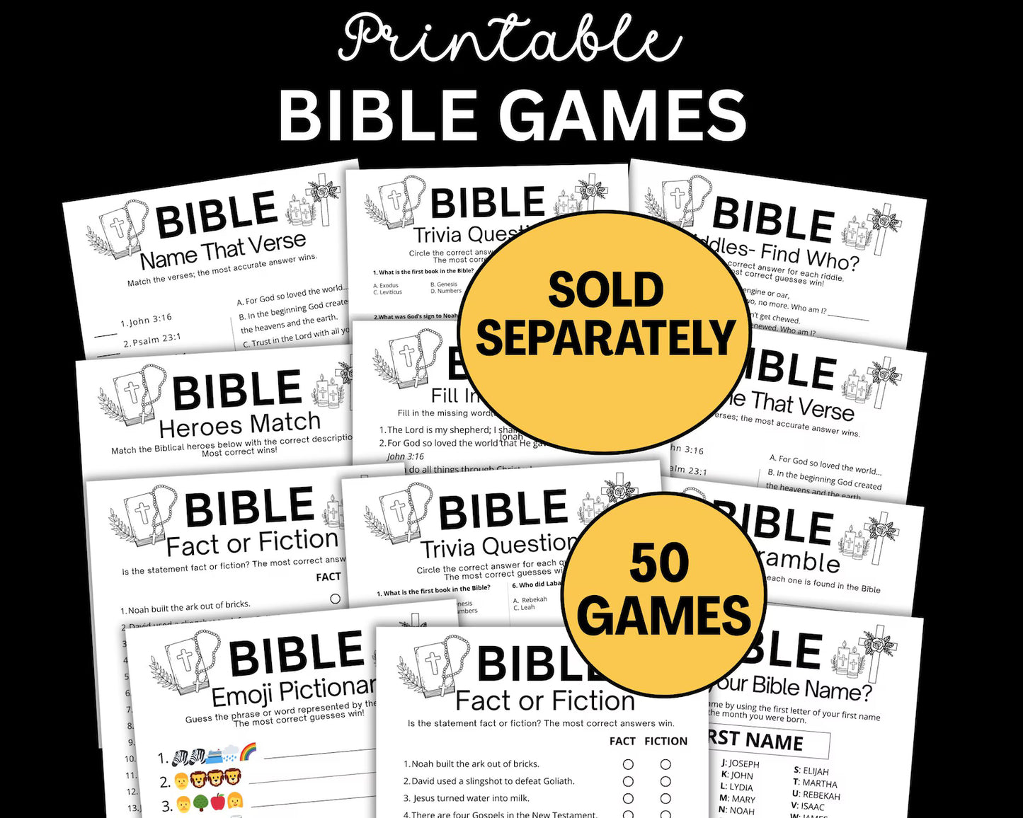 Bible Versus Coloring Pages For Kids- ColorCrafterKids