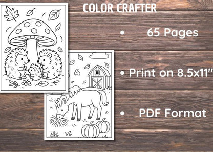 Coloring Pages for Kids - ColorCrafterKids