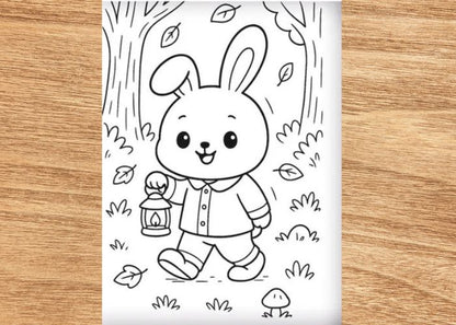 60 Fall Coloring Pages for Kids- ColorCrafterKids